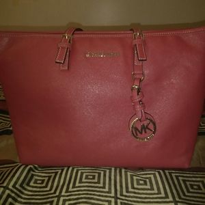 Louis Vuitton & Micheal Kor hands bags